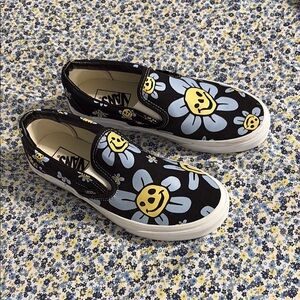 Vans Classic Slip-On Trippy Grin Floral Black